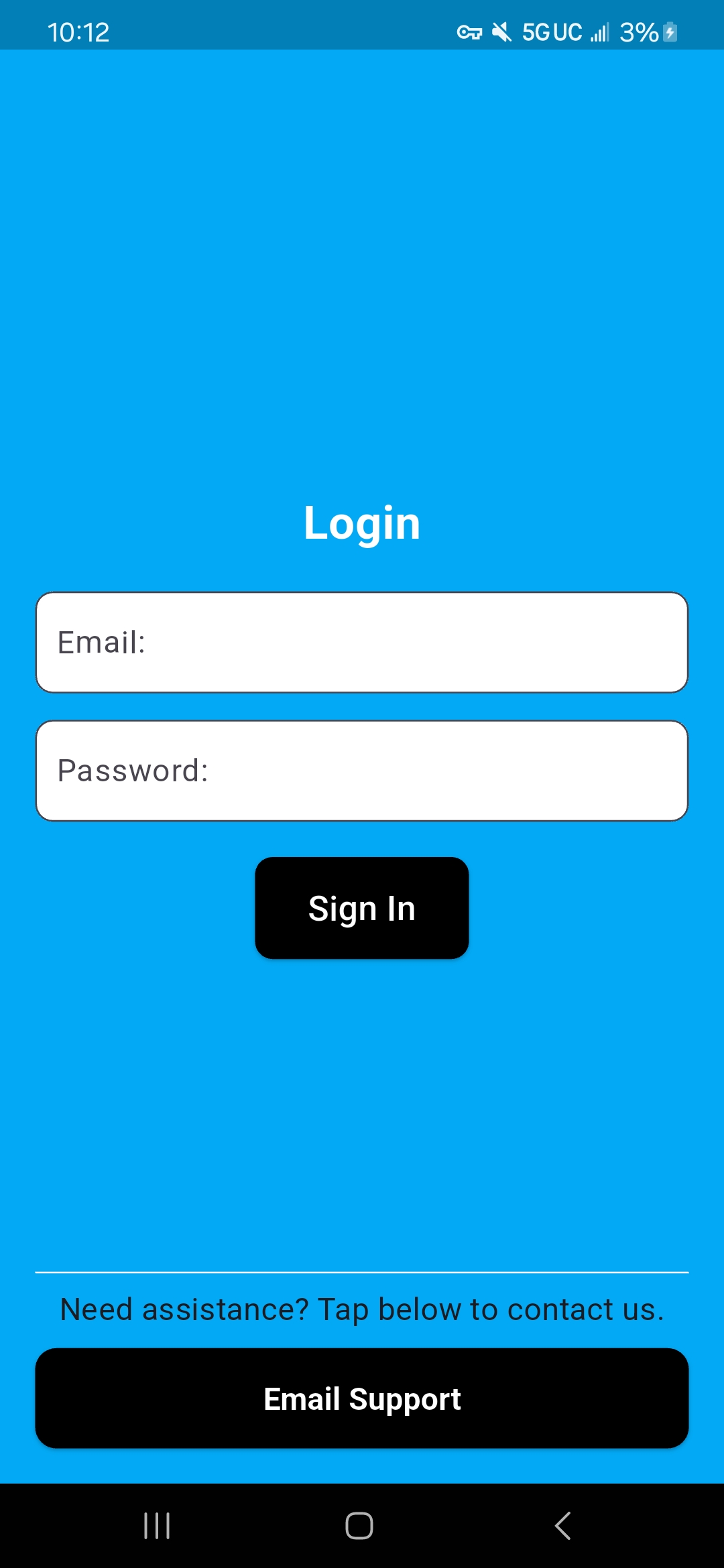 Login Page